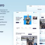 Mua Pipero – Plumber & Handyman Services Elementor Template Kit giá rẻ