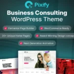 Mua Pixify - Business Consulting WordPress Theme giá rẻ