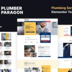 Mua Plumber Paragon - Plumbing Services Elementor Pro Template Kit giá rẻ