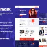 Mua Polimark - Political Campaign & Elections Elementor Template Kit giá rẻ