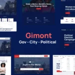 Mua Political City Gov Campaign WP Theme - Gimont giá rẻ