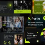 Mua Portio - Personal Portfolio Resume WordPress Theme giá rẻ