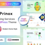 Mua Prinox - Printing Services WordPress Theme giá rẻ