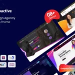 Mua Proactive - Web Design Agency WordPress Theme giá rẻ