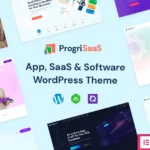 Mua ProgriSaaS - Creative Landing Page WordPress Theme giá rẻ