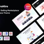 Mua Prohire - Service Selling Marketplace WordPress giá rẻ