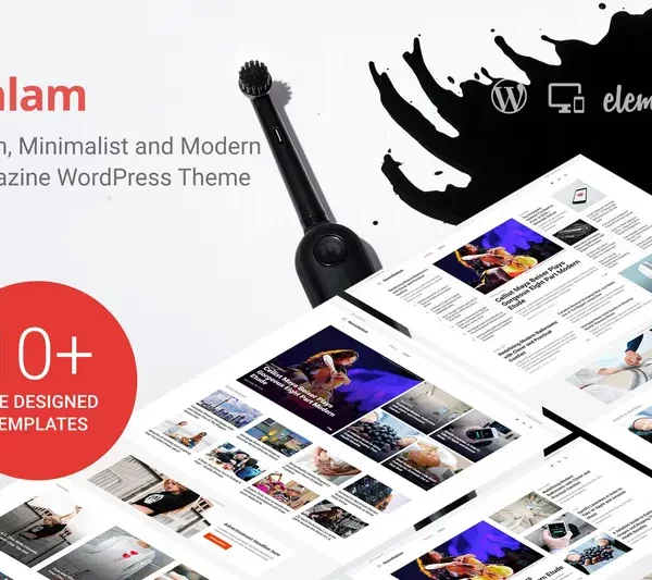 Mua Qalam - NewsPaper and Magazine WordPress Theme giá rẻ