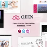 Mua Qeen - Fashion Lifestyle Blog WordPress Theme giá rẻ