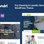 Mua Qondri - Dry Cleaning & Laundry Services WP Theme giá rẻ