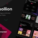 Mua Quollion - Colorful Agency & Portfolio Theme giá rẻ