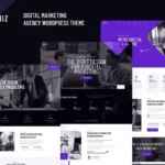 Mua Qutiiz - Digital Marketing Agency WordPress Theme giá rẻ