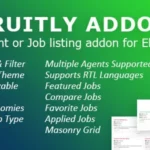 Mua Recruitly Addons: Recruitment or Job listing plugin or addon for Elementor of WordPress. giá rẻ