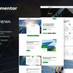 Mua Renewa - Solar & Green Renewable Energy Elementor Template Kit giá rẻ