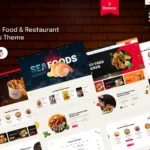 Mua Restaurant & Cafe WordPress Theme giá rẻ