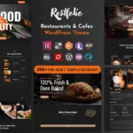 Mua Restfolio - Restaurants & Cafes WordPress Theme giá rẻ