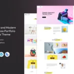 Mua Rexal - A Colorful Portfolio WordPress Theme giá rẻ