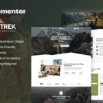 Mua RidgeTrek - Hiking & Adventure Elementor Template Kit giá rẻ