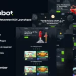 Mua Risebot - Metaverse IGO Launchpad Elementor Template Kit giá rẻ