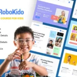 Mua Robokido - Online Learning Courses for Kids Elementor Template Kit giá rẻ