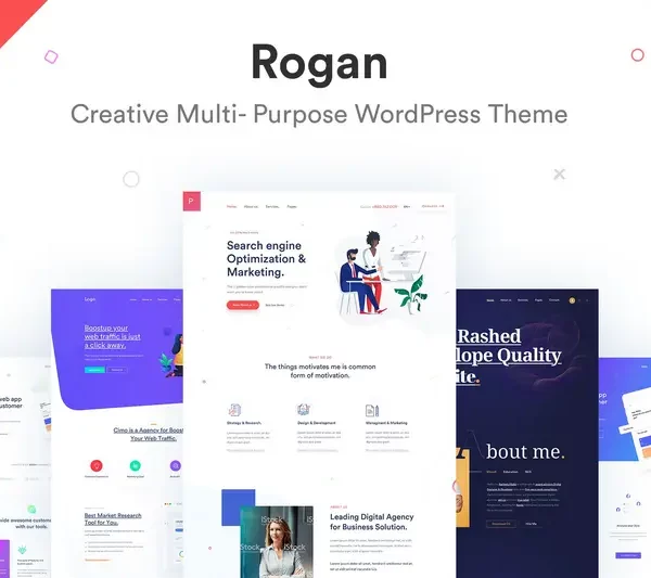 Mua Rogan - Creative Multipurpose WordPress Theme giá rẻ