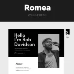 Mua Romea - Personal Portfolio WordPress Theme giá rẻ