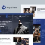 Mua RoyalMen - Tailored Suits Elementor Pro Template Kit giá rẻ