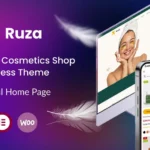 Mua Ruza - Beauty Cosmetics Shop WordPress Theme giá rẻ
