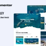 Mua Sailey - Yacht Club & Boat Rental Elementor Template Kit giá rẻ