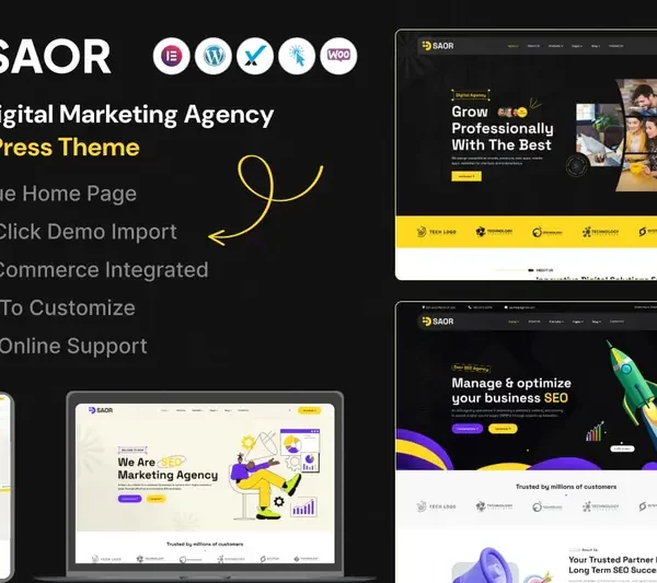 Mua Saor - SEO Digital Marketing Agency WordPress Them giá rẻ