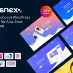 Mua Sassnex - WordPress Theme for App, Saas & Startup giá rẻ