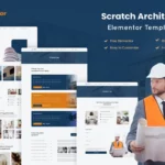 Mua Scratch - Architecture Company Elementor Template Kit giá rẻ