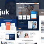 Mua Sejuk - Air Conditioner & HVAC Repair Service Elementor Pro Template Kit giá rẻ