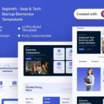 Mua Sepiroth - Saas & Tech Startup Elementor Template Kit giá rẻ