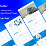 Mua Shiptar - Transport & Logistics WordPress Theme giá rẻ