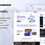 Mua Socialify - Social Media Marketing Agency Elementor Pro Template Kit giá rẻ
