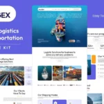 Mua Solagex - Logistics & Transportation Elementor Template Kit giá rẻ