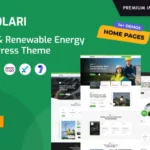 Mua Solari - Ecology & Solar Energy WordPress Theme giá rẻ