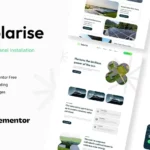 Mua Solarise - Solar Panel Installation Elementor Template Kit giá rẻ
