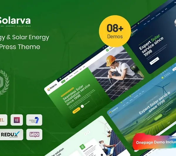 Mua Solarva - Ecology & Solar Energy Theme giá rẻ