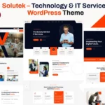 Mua Solutek - Technology & IT Services WordPress Theme giá rẻ