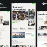 Mua Spaces - Co-Working Elementor Pro Template Kit giá rẻ