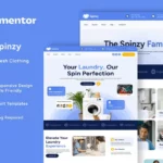 Mua Spinzy - Laundry & Fresh Clothing Elementor Template Kit giá rẻ