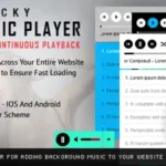 Mua Sticky HTML5 Music Player WordPress Plugin giá rẻ