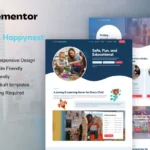 Mua SunHappynest - Kindergarten & Child Care Elementor Pro Template Kit giá rẻ