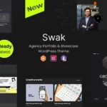 Mua Swak - Agency Portfolio & Showcase WordPress Theme giá rẻ