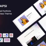 Mua Tapsi – Personal Portfolio WordPress Theme giá rẻ