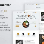 Mua Tasteio - Restaurant & Cafe Elementor Template Kit giá rẻ