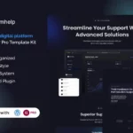 Mua Teamhelp - Help Desk SaaS Elementor Pro Template Kit giá rẻ