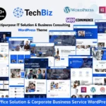 Mua Techbiz - Multipurpose IT Solution Business Theme giá rẻ