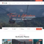 Mua Tevily - Travel & Tour Booking WordPress Theme giá rẻ